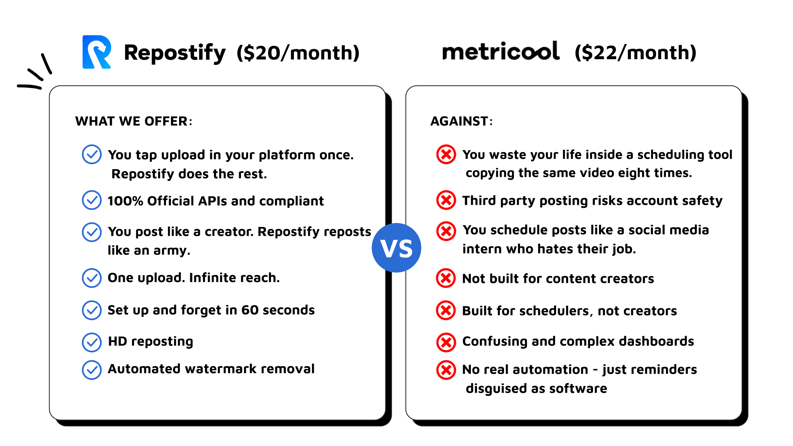 metricool alternative
